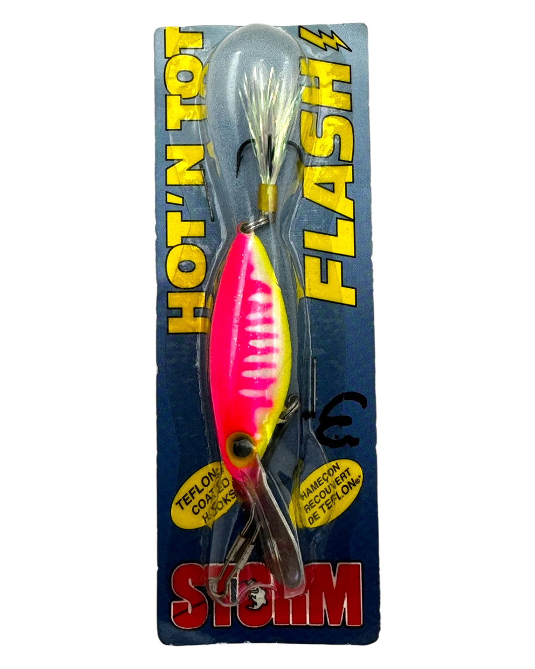 Storm Lures Hot N Tot Flash Fishing Lure • FH245 Pink Fire Glitz