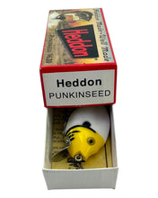 Load image into Gallery viewer, HEDDON LURES PUNKINSEED SPOOK FISHING LURE. Collector Box. 9630 WYH. box end
