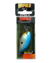 Load image into Gallery viewer, RAPALA FISHING  DT-4 RATTLING CRANKBAIT. BLUE PEARL. DTSS-4
