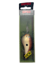 Lade das Bild in den Galerie-Viewer, RAPALA LURES DIVES-TO 14 FEET BALSA WOOD CRANKBAIT. BROWN BONE.
