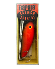 Load image into Gallery viewer, RAPALA LURES SALMON SPECIAL FAT RAP. GOLD FLUORESCENT RED. boxed
