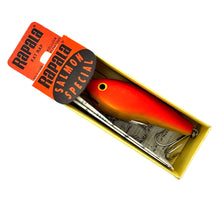 Load image into Gallery viewer, RAPALA LURES SALMON SPECIAL FAT RAP. GOLD FLUORESCENT RED.
