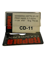 Load image into Gallery viewer, RAPALA COUNTDOWN 11 FISHING LURE in FIRE MINNOW cd-11
