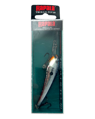 rapala trolls to minnow silver blue