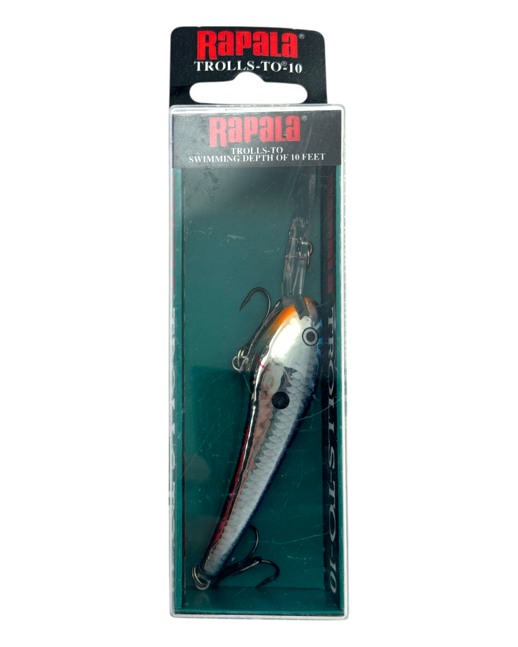 rapala trolls to minnow silver blue
