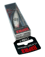Load image into Gallery viewer, RAPALA LURES CLACKIN MINNOW 7 JERKBAIT box stats
