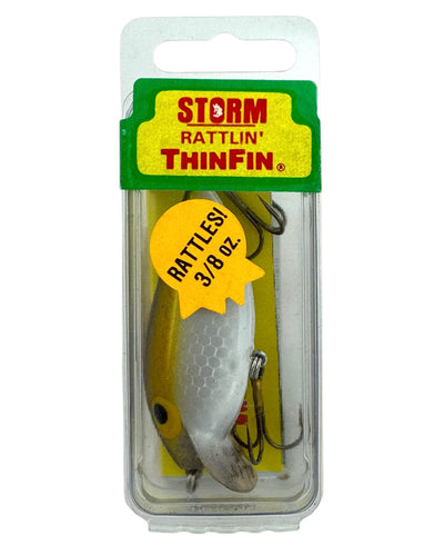 STORM LURES RATTLIN THIN FIN Floater Diver. YELLOW SCALE Fishing Lure for Salmon and Trout.