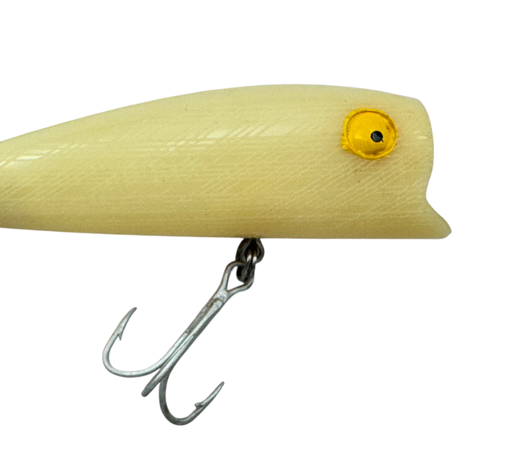 REBEL LURES VINTAGE FISHING TOPWATER POPPER • BONE HEAD – Toad Tackle