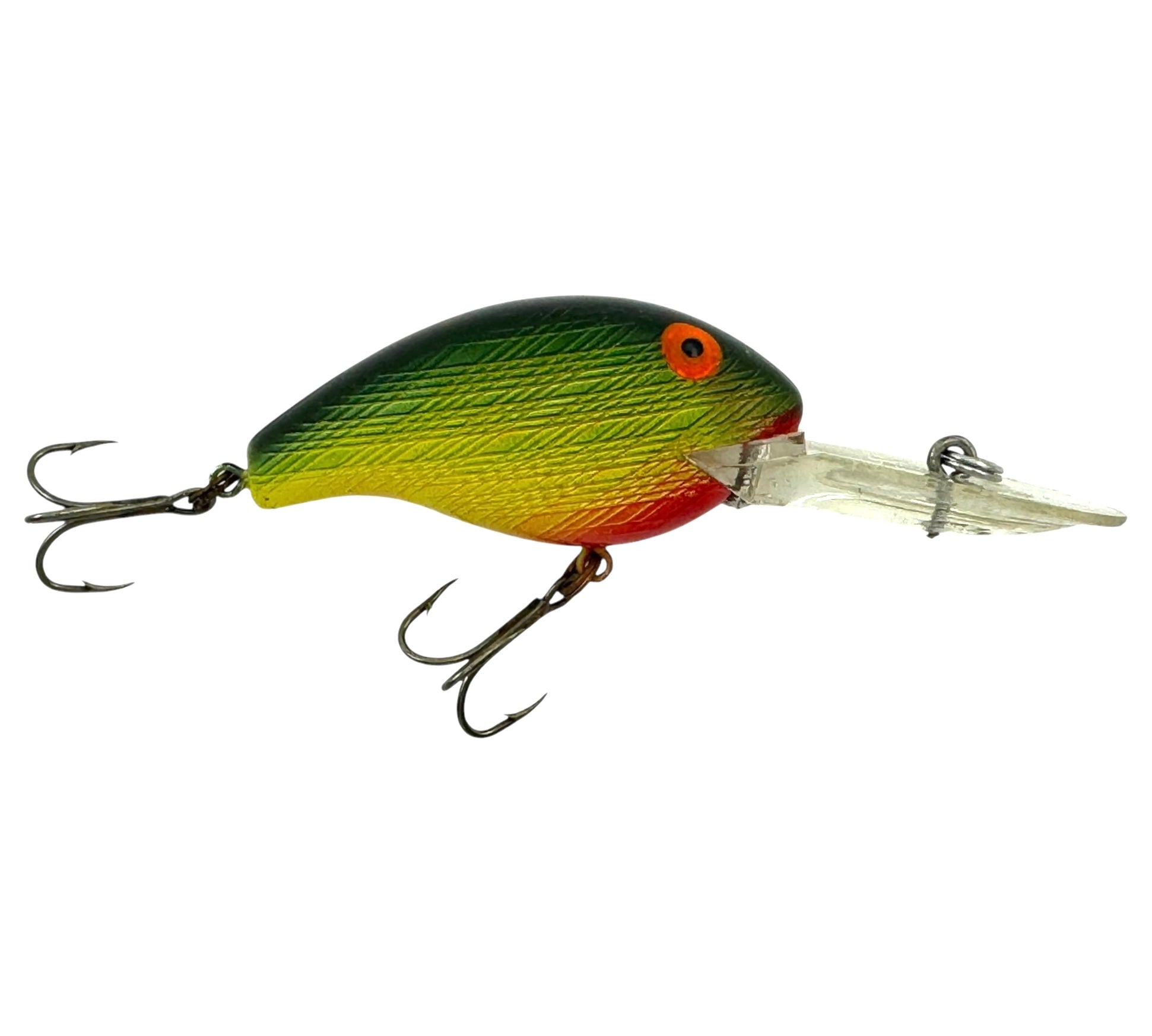 big r fishing lures REBEL LURES DEEP WEE-R Vintage Fishing Lure #DR93R PEA GREEN – Toad Tackle