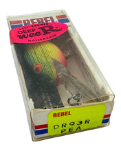 Load image into Gallery viewer, REBEL LURES DEEP WEE-R Vintage Fishing Lure in PEA GREEN 2
