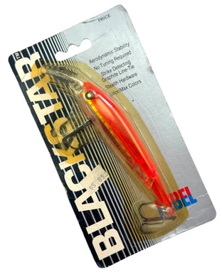 Rebel Lures BLACKSTAR Minnow Fishing Lure. Neon Red. Fluorescent Red.