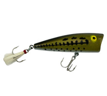 Load image into Gallery viewer, REBEL LURES P70 POP R FISHING LURE in OLE BASS. Old School Topwater Bass Fishing.

