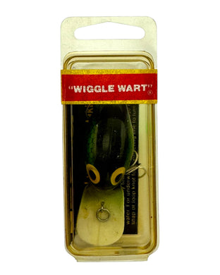 STORM LURES WIGGLE WART Fishing Lure in GREEN SCALE. Model V 6 Red Label Box