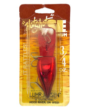 Load image into Gallery viewer, LUHR JENSEN HOT SHOT SE MAGNUM Vintage FISHING LURE . METALLIC RED For Steelhead, Kings, &amp; Trout.
