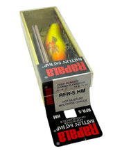 Load image into Gallery viewer, RAPALA LURES RATTLIN FAT RAP 5 Fishing Lure in HOT MUSTARD deep runner
