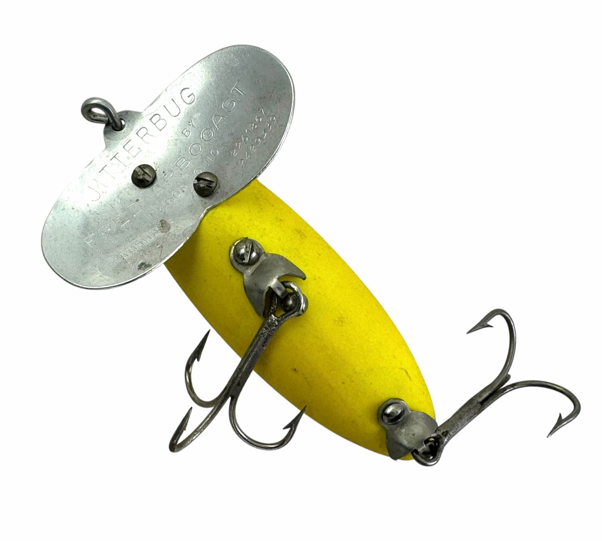BUG EYE • FRED ARBOGAST 5/8 oz FIREPLUG JITTERBUG Fishing Lure • X 689 SG SATURN GREEN