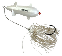 Load image into Gallery viewer, SEBILE PROPPLER 80 FL BUZZ BAIT. White Mouse. 
