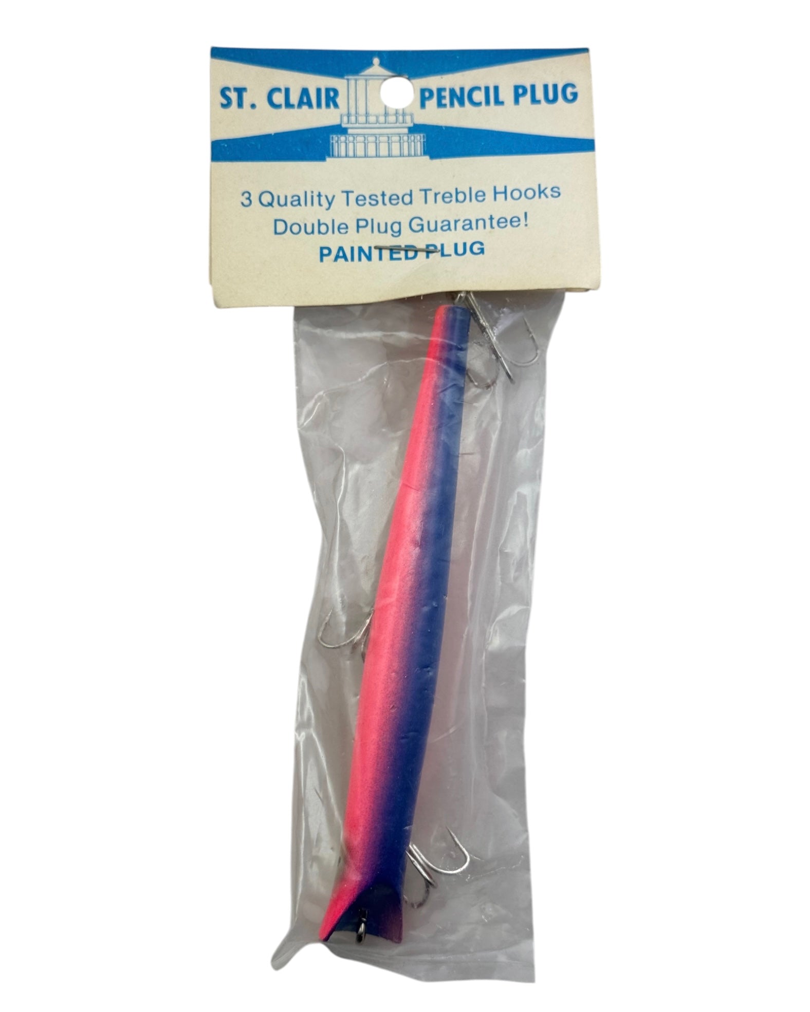 JOHN BIEWER CO. ST. CLAIR PENCIL PLUG • DETROIT HANDLINING – Toad Tackle