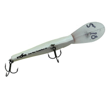Load image into Gallery viewer, STORM LURES DEEP BABY THUNDERSTICK Fishing Lure in ORANGE FIRE UV Series. Ventral
