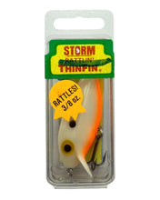 Load image into Gallery viewer, STORM RATTLIN THIN FIN CRANKBAIT BONE ORANGE BELLY. 3/8 oz
