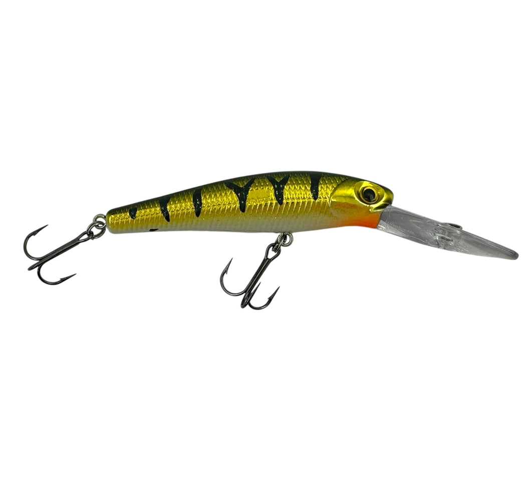 STORM LURES DEEP BABY THUNDERSTICK Fishing Lure in CHROME YELLOW PERCH. Right