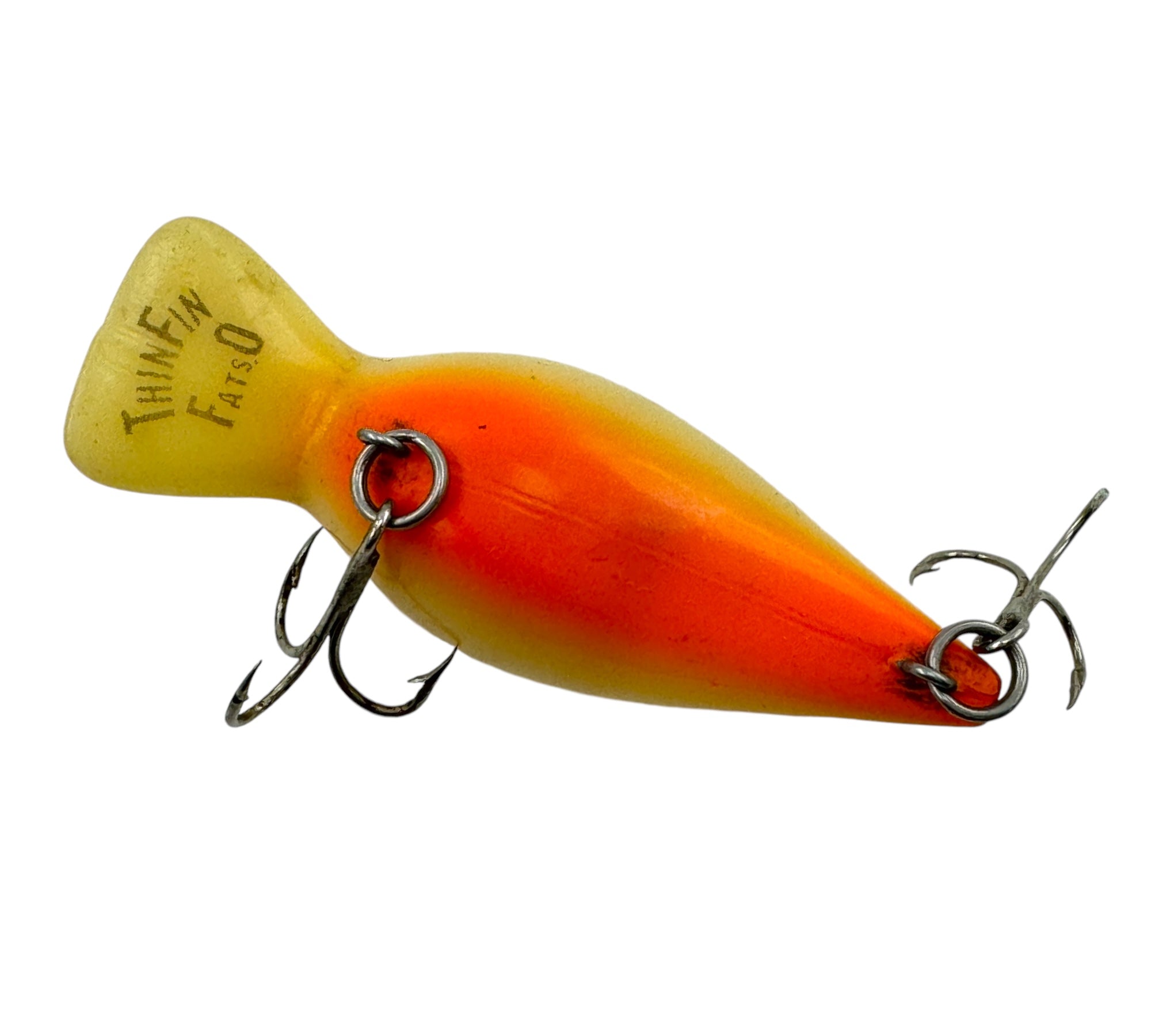 Storm Ii Fish STORM LURES ThinFin FATSO Vintage Fishing Lure • XF-9 BONE – Toad Tackle