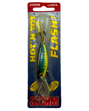 Storm Lures HOT N TOT FLASH FISHING LURE. Blue Fire Glitz