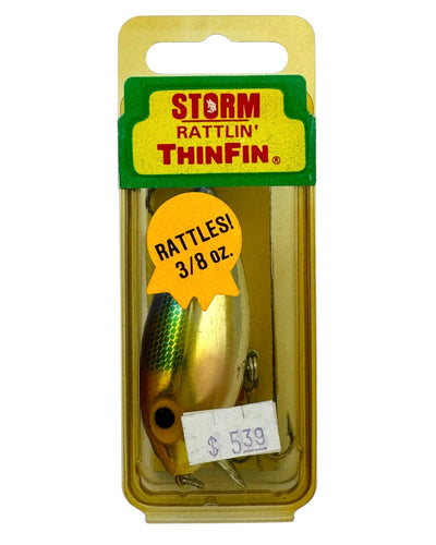 STORM LURES RATTLIN THIN FIN in METALLIC PURPLE YELLOW GREEN BLUE