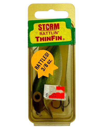 STORM LURES RATTLIN THIN FIN in GREEN SCALE