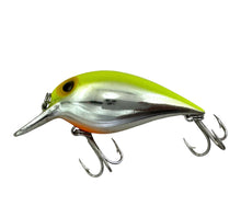 Charger l'image dans la galerie, STORM LURES SHORT WART. SPECIAL PRODUCTION FISHING LURE. METALLIC SILVER CHARTREUSE BACK ORANGE BELLY
