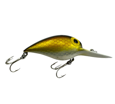 STORM LURES V-4 WIGGLE WART . Old Crankbait in YELLOW SCALE