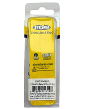 Load image into Gallery viewer, STORM LURES 6 cm DEEP BABY THUNDERSTICK Fishing Lure in GREEN CHROME ORANGE vmc hooks
