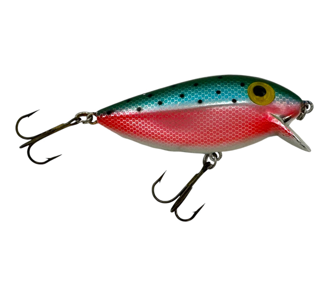 storm rattlin thin fin steelhead fishing lure in metallic rainbow trout