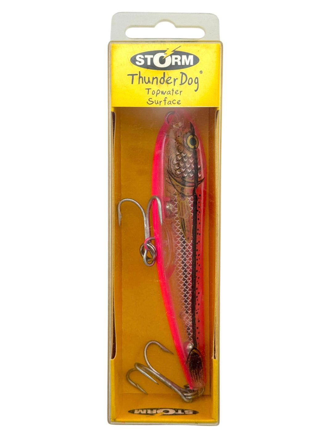 STORM LURES THUNDERDOG TOPWATER WALK-THE-DOG in PHANTOM PINK