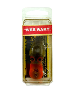 STORM LURES WEE WART Fishing Lure in NATURISTIC GREEN CRAYFISH. Older Red Label Box