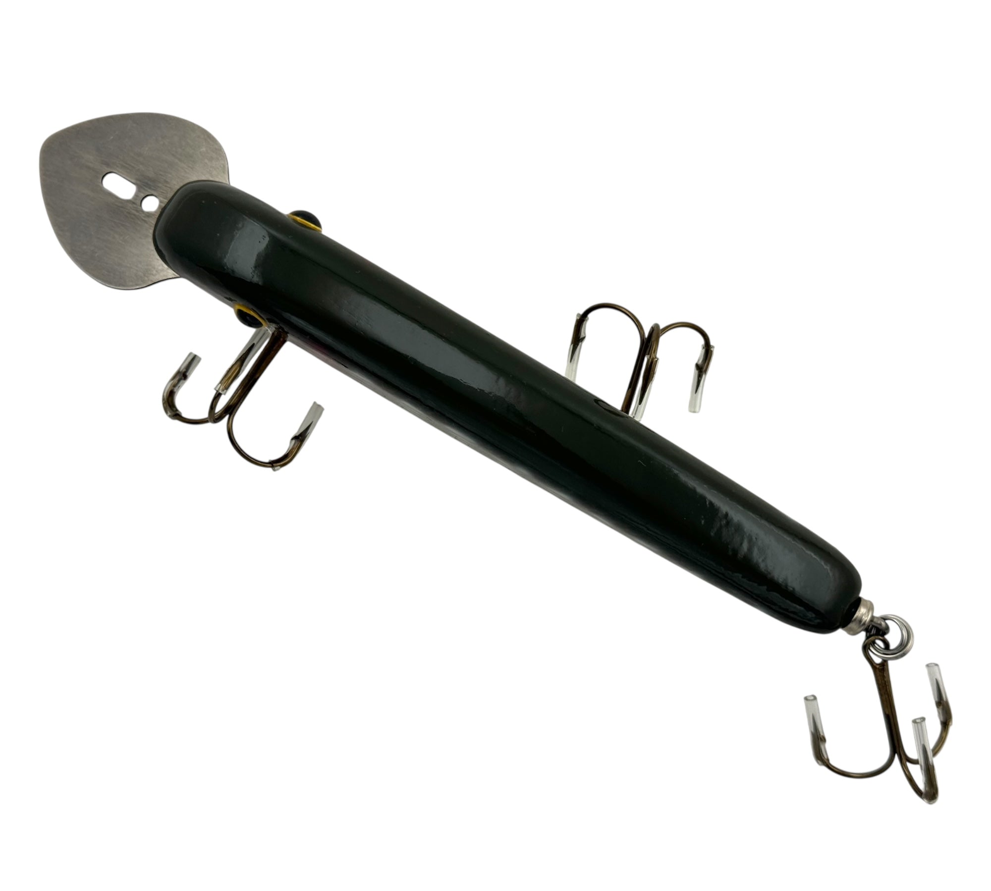 bob fishing lure MAPLE LAKE, MINNESOTA • THE NATURAL by BOB SZCZESNY CUSTOM WOOD FISHING  LURE SET of 2 BAITS • No. 59/110