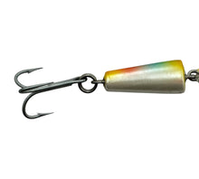 Load image into Gallery viewer, Old School Rapala Sliver 13 Jointed Jerkbait. Rainbow Pearl or Mother of Pearl. tail hook
