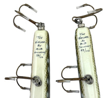 Load image into Gallery viewer, BOB SZCZESNY CUSTOM WOOD FISHING LURE SET.  THE NATURAL numbered set
