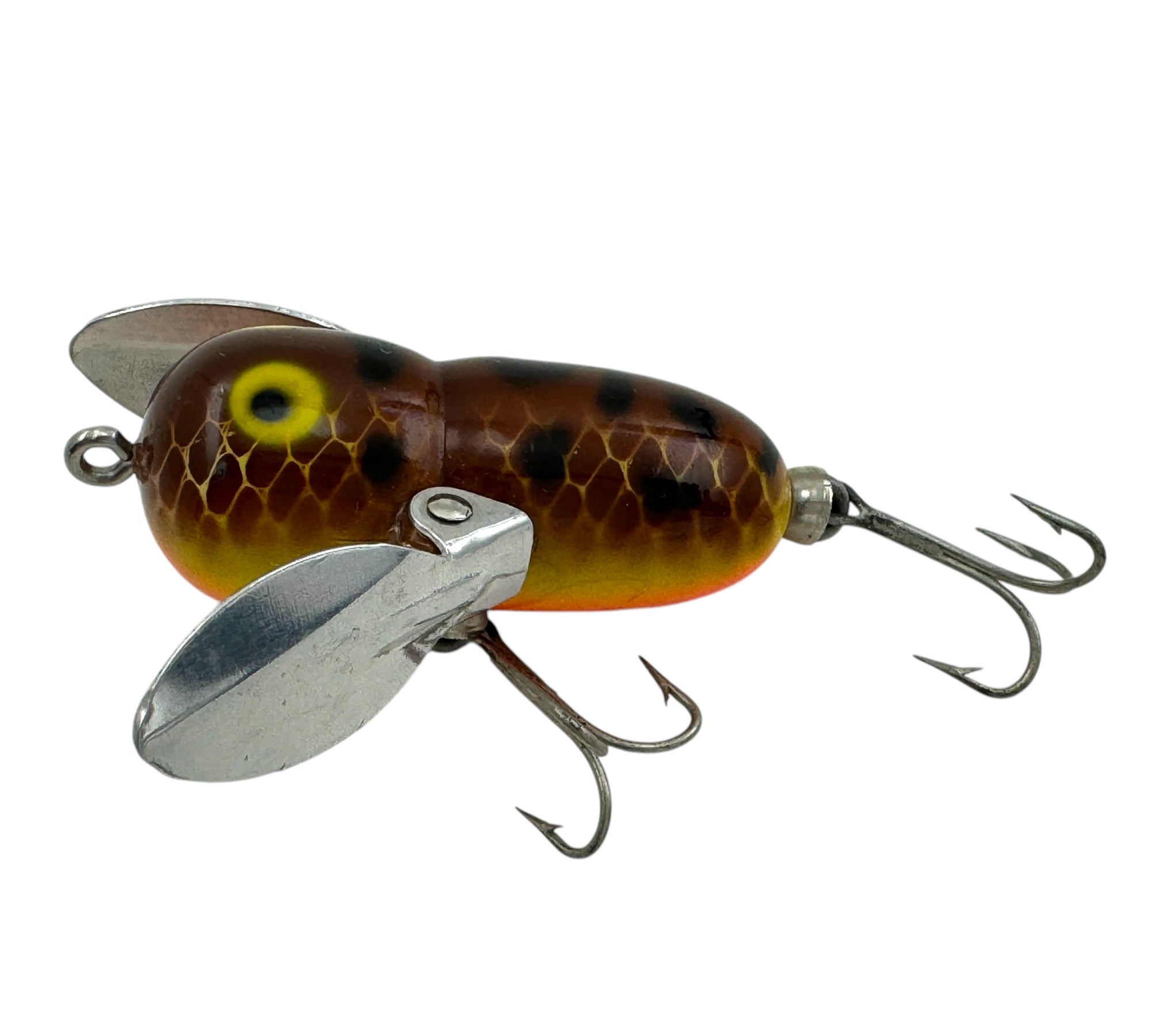 OLD TINY CRAZY CRAWLER HEDDON FISHING LURE • BROWN CRAWDAD – Toad Tackle