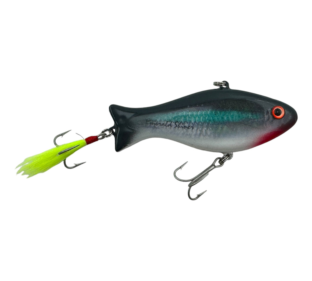 TOM MANN 3-D Nature Series EMERALD SHINER Vintage Fishing Lure R