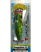 Load image into Gallery viewer, JACKALL JAPAN POMPADOUR JR FLOATING CRAWLER. GREEN FROG. topwater
