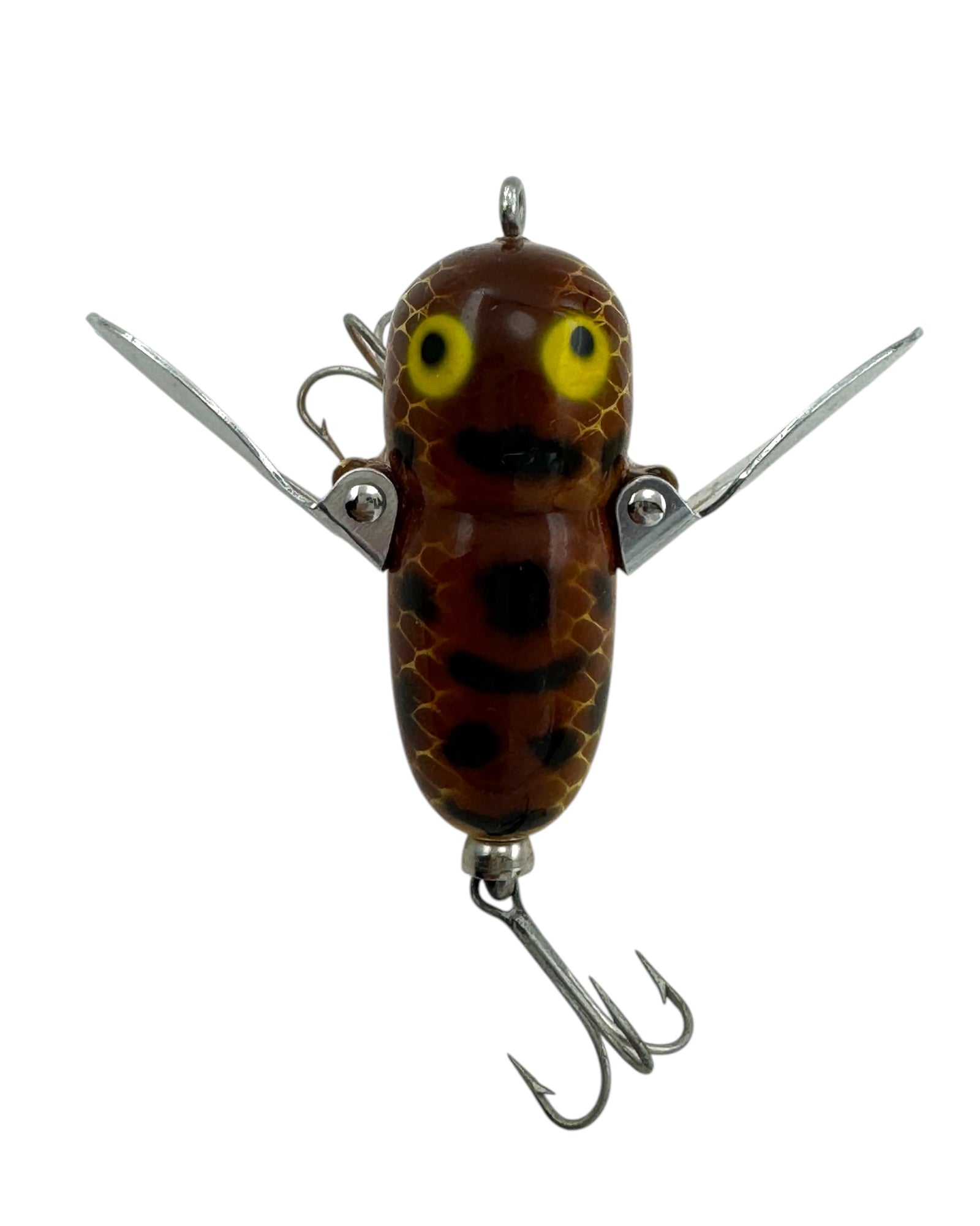 OLD TINY CRAZY CRAWLER HEDDON FISHING LURE • BROWN CRAWDAD – Toad Tackle