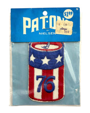 Load image into Gallery viewer, 4th of JULY STARS &amp; STRIPES PATCH. BICENTENNIAL 1776-1976 Shaped as a Stcik of Dynamite.
