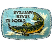 Charger l&#39;image dans la galerie, Vintage Walleye Fishing Patch back
