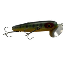 Load image into Gallery viewer, Right Facing View for FRED ARBOGAST WOOD JITTERBUG in PERCH Scale. Muskie Size.
