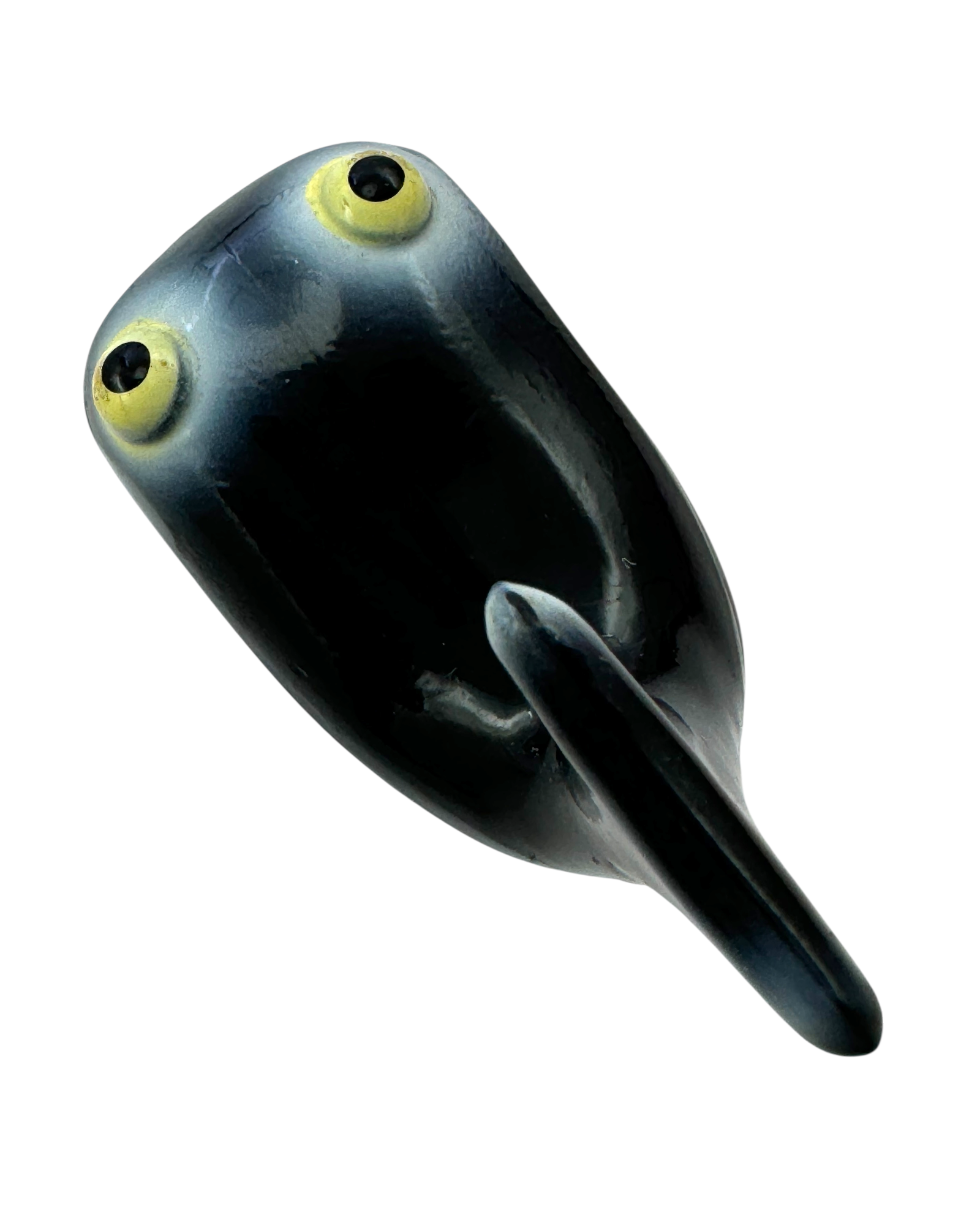 HEDDON DOWAGIAC HI-TAIL VINTAGE FISHING LURE • 305 B BLACK – Toad