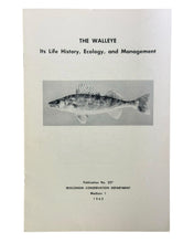 画像をギャラリービューアに読み込む, sander vitreus WISCONSIN CONSERVATION DEPARTMENT Brochure. WALLEYE HISTORY, ECOLOGY, LIMNOLOGY MANAGEMENT. PUBLICATION NO. 227
