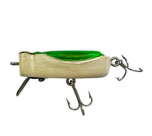 Load image into Gallery viewer, Folk Art Fishing Lure. Wood Lure. Green Beetle L
