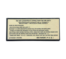 Cargar imagen en el visor de la galería, BLOODSHOT MORGUE HANDCRAFTED WOODEN CHUGGER Fishing Lure from Japan 0
