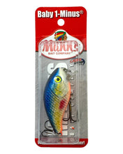 Load image into Gallery viewer, MANNS BABY ONE MINUS SHALLOW DIVER CRANKBAIT in WOUNDED ALEWIFE HOLOGRAPHIC 

